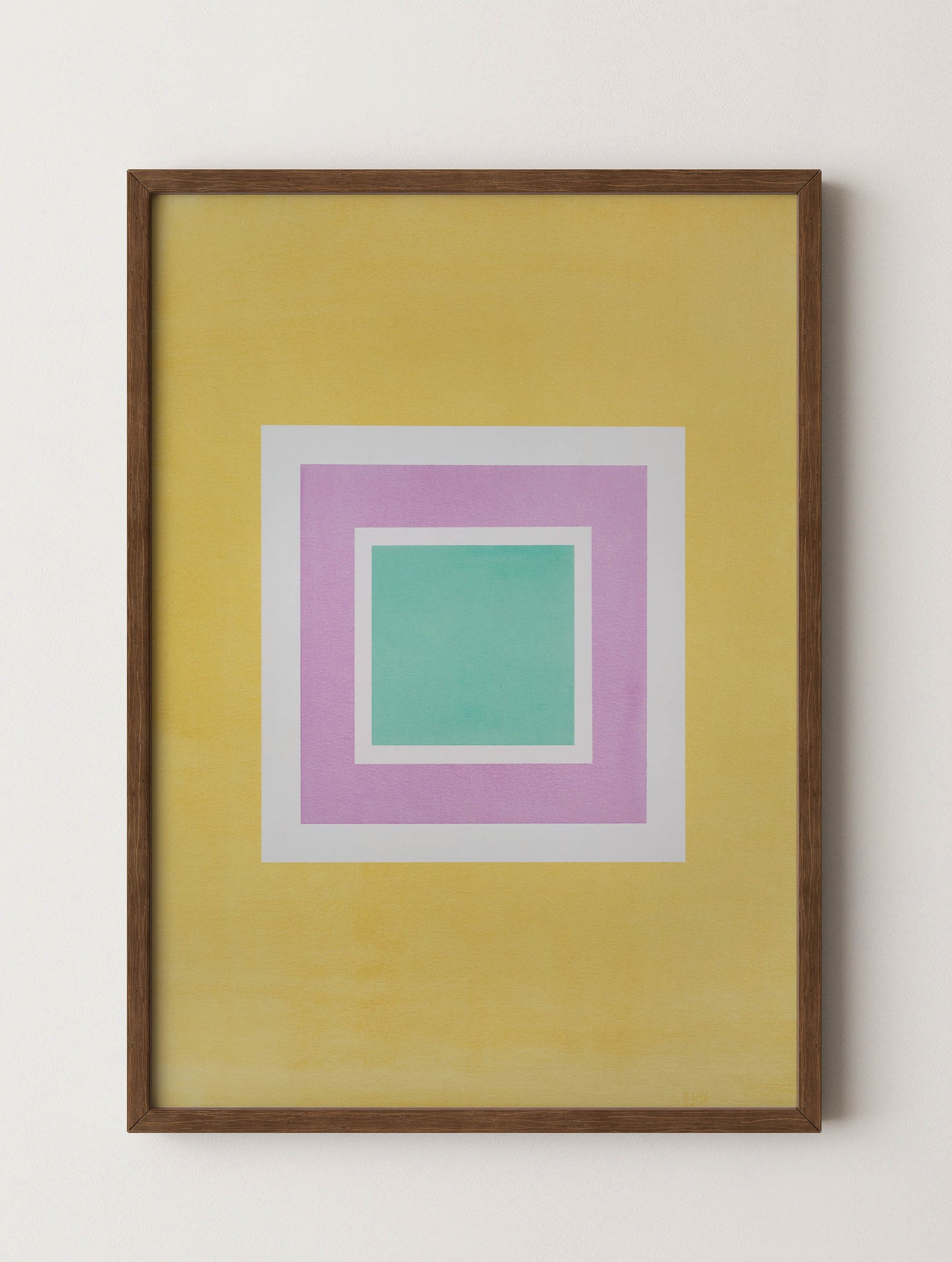 Tropical Bauhaus IX - Color Field Print