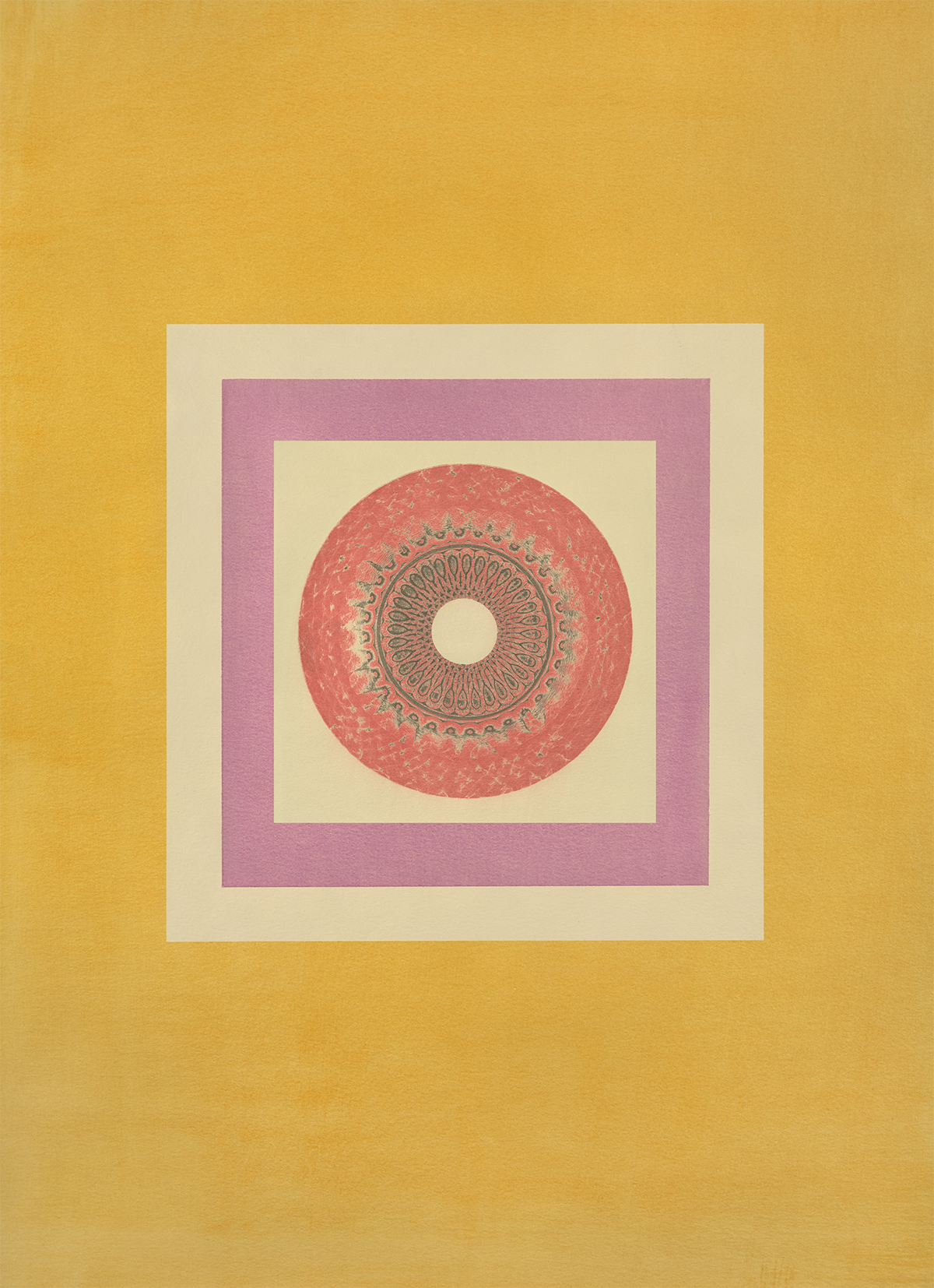 Tropical Bauhaus IX - Mandala Print