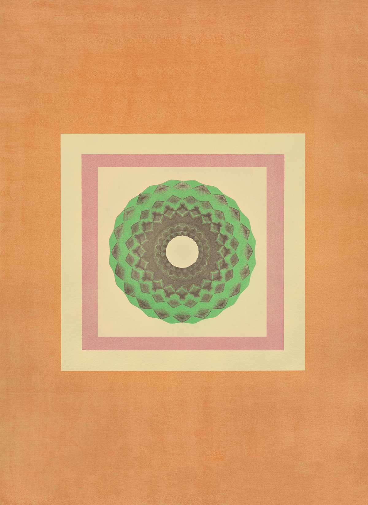 Tropical Bauhaus VIII - Mandala Print