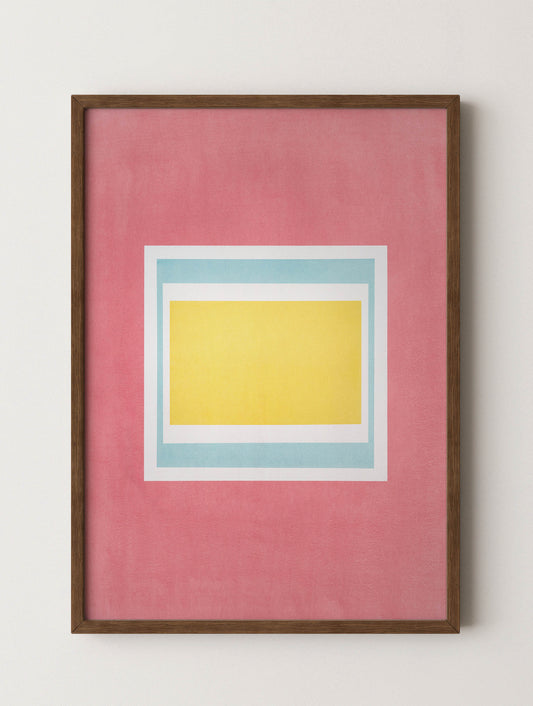 Tropical Bauhaus XIII - Color Field Print