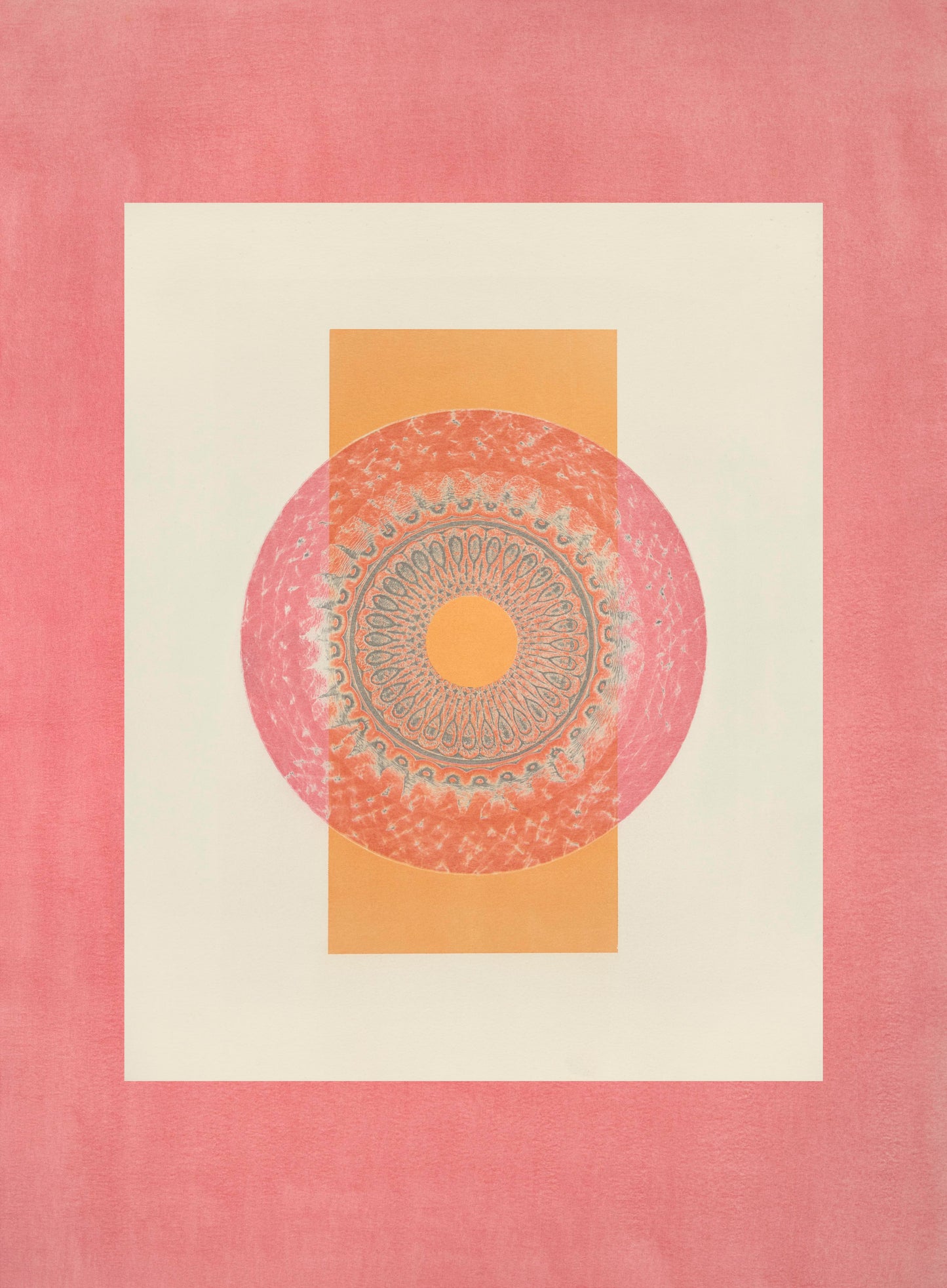 Tropical Bauhaus XIII - Mandala Print