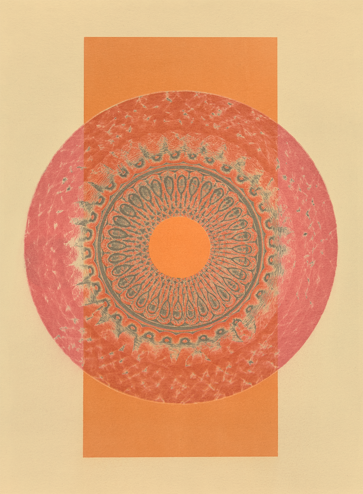 Tropical Bauhaus XIII - Mandala Print