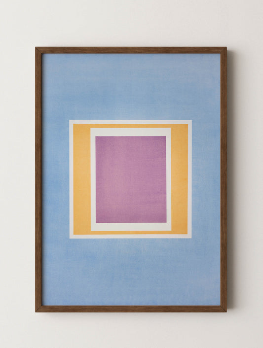 Tropical Bauhaus XII - Color Field Print