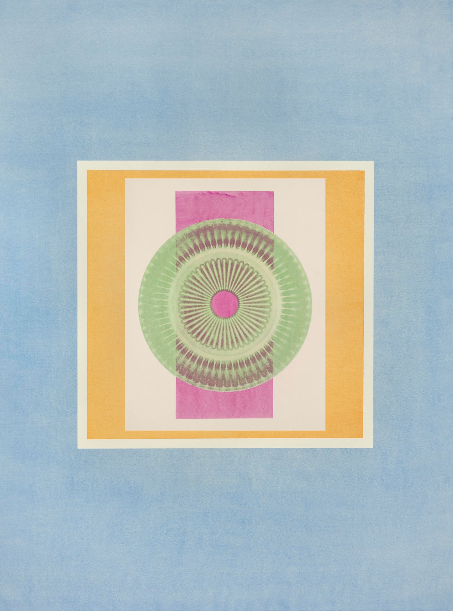 Tropical Bauhaus XII - Mandala Print