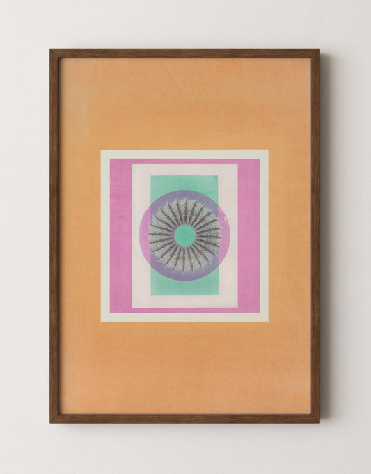 Tropical Bauhaus XI - Mandala Print