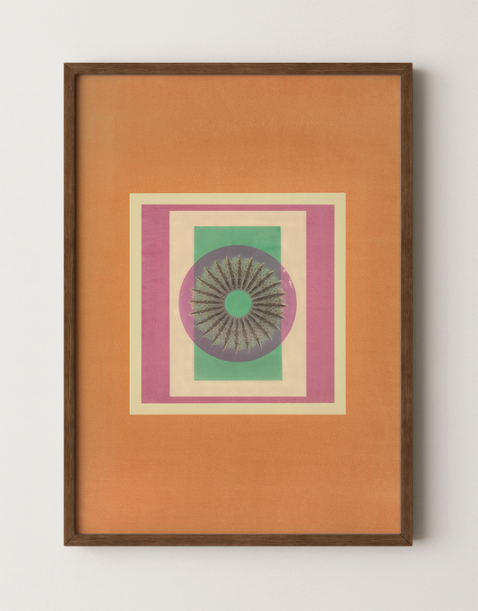 Tropical Bauhaus XI - Mandala Print