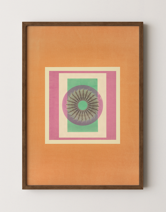 Tropical Bauhaus XI - Mandala Print
