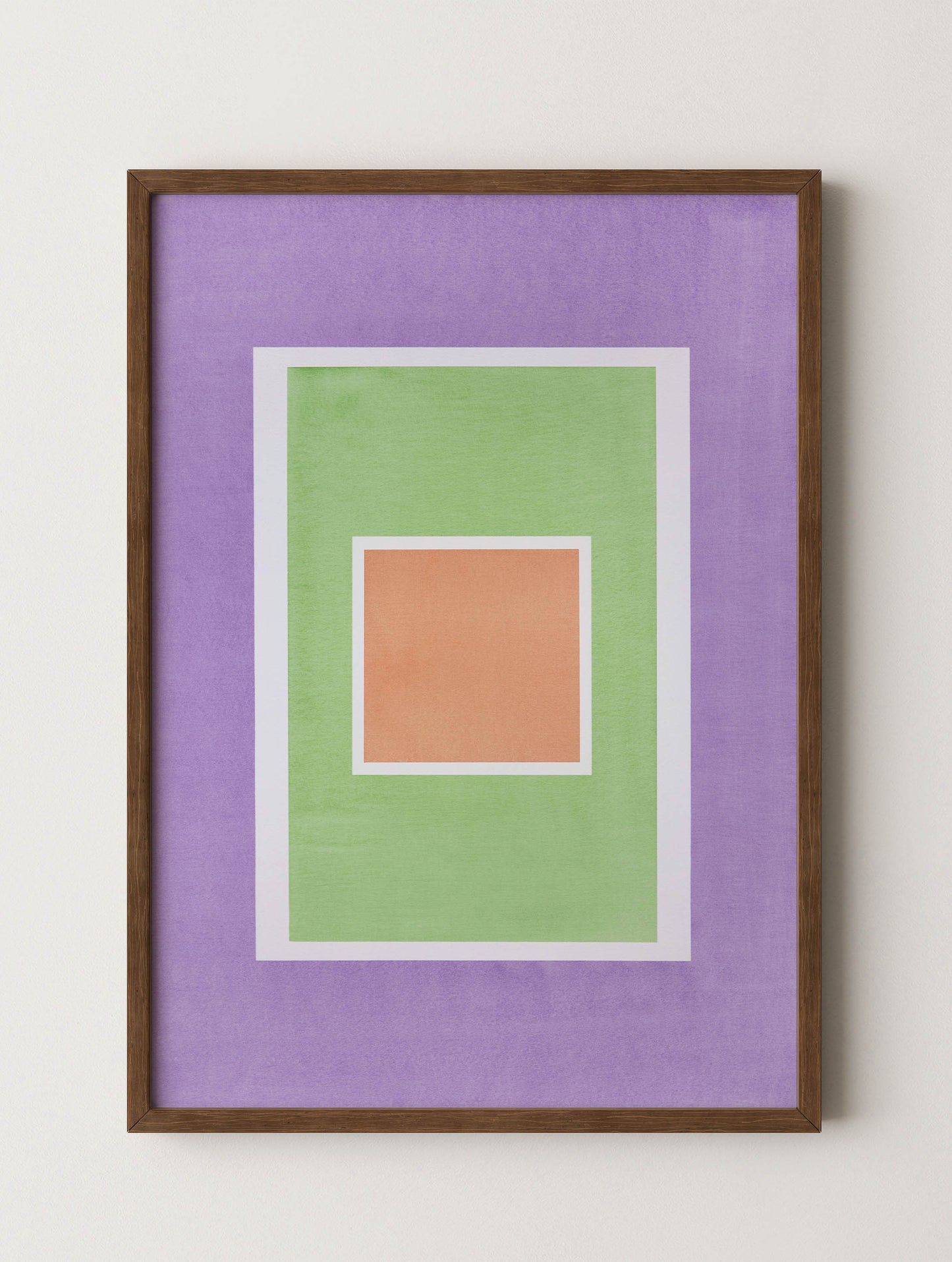 Tropical Bauhaus XV - Color Field Print